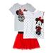 Disney Minnie Mouse Girls Mix and Match, 3-Piece Skirt Set, Sizes 4-16