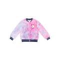 Jojo Siwa Girls Faux Fur Tie-Dye Bomber Jacket, Sizes 4-16