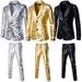 Hirigin Mens Fashion Brand Blazer British's Style Formal Slim Fit Suits jacket male Blazers men coat Plus Size
