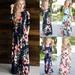 Mommy and Me Family Matching Dress Mother Daughter Floral Holiday Maxi Dress