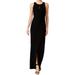 Calvin Klein NEW Black Womens Size 4 Crepe Keyhole Sheath Dress