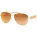 Versace Sunglasses VE2219B 1412K2 59mm Rose Gold / Gradient Brown Mirror Orange Rose Lens