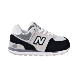 New Balance 574 Varsity Sport Toddler Shoes Gray-Black-White ic574-nlc