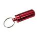 The Source Force Waterproof Aluminum Alloy Pill Box Keychain