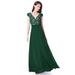 Ever-Pretty Womens Chiffon Evening Prom Dresses for Women 07344 Dark Green US10