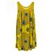 Women's Summer Sleeveless Casual Swing Dress Floral Printed Simple T-Shirt Loose Dresses