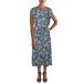 Lauren Ralph Lauren Womens Vilodie Floral A-Line Casual Dress