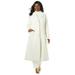 Jessica London Women's Plus Size Full Length Wool Blend Coat