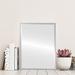 Mercer41 Bugarin Beveled Accent Mirror in Gray | 20.62 H x 24.62 W x 1 D in | Wayfair 0183C04307AF4F62AB651CA3999CFB98