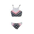 Womens Bikini Set Swimsuits Bandage Push-Up Padded Swimwear Bathing Suit