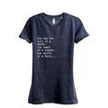 Soul Of A Gypsy Women's Fashion Relaxed T-Shirt Tee Heather Navy X-Large