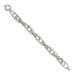 Sterling Silver Diamond Cut Intertwined Link Bracelet