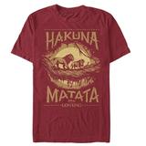 Men's Lion King Hakuna Matata Jungle Trio Graphic Tee