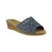 Spring Step Estella Sandals Blue