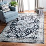 Blue/White Round 6'7" Indoor Area Rug - Bungalow Rose Oriental Blue/Ivory Area Rug Polyester | Wayfair 8709C7EA9B7D4F6AACCA5C6AA2D17052