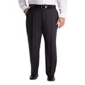 Big & Tall Active Series Classic-Fit Herringbone Suit Pants Charcoal