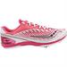 Saucony Women's Kilkenny XC 5 Running Flat Shoes, White/Pink, 7 B(M) US