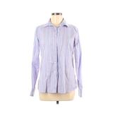 Pre-Owned Lands' End Women's Size 10 Long Sleeve Button-Down Shirt