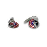 The Falcon, The Winter Soldier & Captain America Shield Combo Pack Keychain - Official Marvel Disney, 2 x Keychains