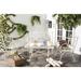 Ophelia & Co. Pafford 4 Piece Outdoor Dining Set Metal in White | Wayfair LARK1649 26429231