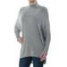 FREE PEOPLE Womens Gray Batwing Sleeve Long Sleeve Turtle Neck Top Size: XS