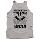 Monopoly Money Mind Since 35 Adult Tank Top Athletic Heather