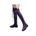 UKAP Women's Knee High Boots Low Block Heel Riding Boots High Boot Tall Side Zipper Lace Up Fashion Boot