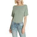 Free People Womens She So Cool Basic T-Shirt