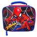 Marvel Spiderman Super Hero Strong Double Layer Insulated Cooler Lunch Bag with Padded Tote Handle Organizer for Kids