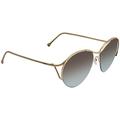 Loewe Grey Gradient Round Ladies Sunglasses SLW496M-300F