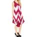 HAPPY BAY Women's Beach Dress Boho Flowy Party Dress Tunic T-shirt Hand Tie Dye