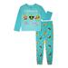 Emoji Girls Long Sleeve Top & Long Pants 2-Piece Pajama Set, Sizes 4-12