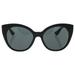 Miu Miu MU 07R 1AB-1A1 - Black/Grey by Miu Miu for Women - 55-18-140 mm Sunglasses