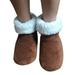 UKAP Ladies Slippers Women Girls Winter Warm Fur Luxury Ankle Boots Bootie Shoes