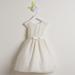 Sweet Kids Girls Ivory Embroidered Organza Easter Occasion Dress 7-12