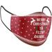 Christmas Face Mask Double Layer Reusable Cloth Holiday Season Masks