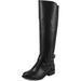 G by Guess Womens Haydin Faux Leather Wide Calf Riding Boots