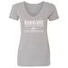 Mornings are for coffee and contemplation Womens V-Neck Tee