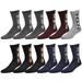 12-Pack Argyle Men Dress Socks Size 10-13