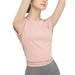 UKAP Open Back Sports Shirts for Women Moisture Wicking Short Sleeve Sexy Loose Yoga Blouse Activewear Gym Shirts