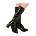 Adult GoGo Boot Black Halloween Costume Accessory