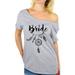 Awkward Styles Dreamcatcher Bride Off Shoulder Shirt Bohemian Bride Oversized Shirt Bride Gifts for Her Women's Bride Shirt Off Shoulder Cute Wedding Gifts for Bride Bachelorette Party Gifts for Her