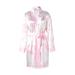 Silk Kimono Robe Bathrobe Women Silk Bridesmaid Robes Sexy Print Robes Satin Robe Ladies Homewear Sleepwear