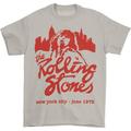 Rolling Stones Men's Mick June 1975 NYC T-shirt Beige