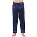 Mens PJ Pajama Pants Bottoms Lounge Pants Sleepwear Silk Satin PJs Trousers Casual Loose Plus Size Sleep Night Homewear Pants