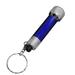 Asuda Outdoor Mini LED Flashlight Outdoor Camping Hiking Walking Portable Pocket Hand Torch with Key Ring, Blue