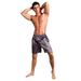 Men's Smooth Solid Sleep Bottom Shorts Loose Underwear Satin Pajama Pants