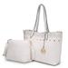 MKF Collection Maria Shopper Tote/ Shoulder Bag with Cosmetic Pouch by Mia K. Farrow