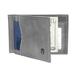 RFID Blocking Slim Minimalist ID Inside Front Pocket Wallet, Money Clip, 9 Slots, Leather (Slate Gray)