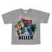 Personalized Gray T-Shirt - Transformers Robots in Disguise